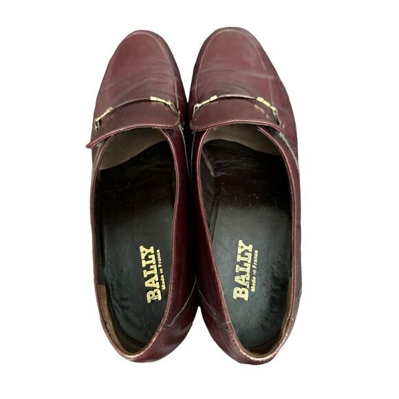 BALLY Farsene Soft
Chain Cordovan Color Made In
France Men SZ10 E main image 3